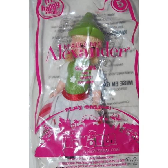 McDonald's 2010 Madame Alexander Gretel Doll Toy #5 - Picture 2 of 4